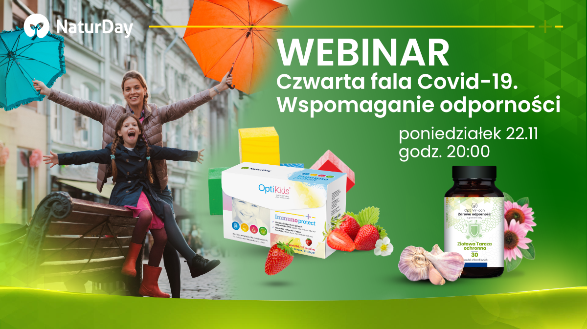 UWAGA webinar! Czwarta fala Covid-19. Wspomaganie odporności