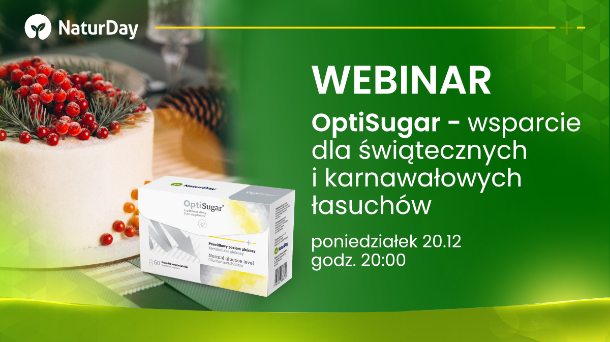 UWAGA webinar! OptiSugar wsparcie dla świątecznych i karnawałowych łasuchów