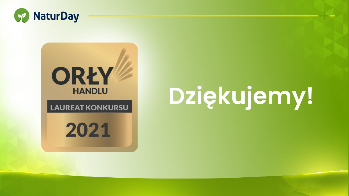 NaturDay - Laureat Orły Handlu 2021