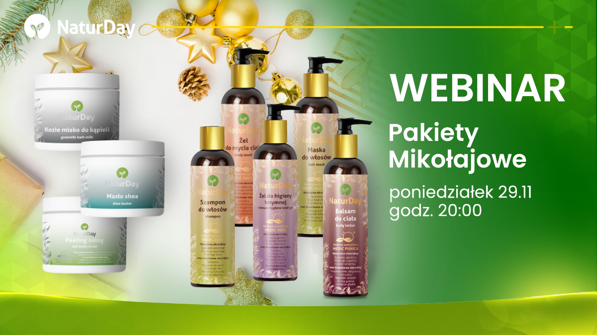 UWAGA webinar ! Pakiety Mikołajowe