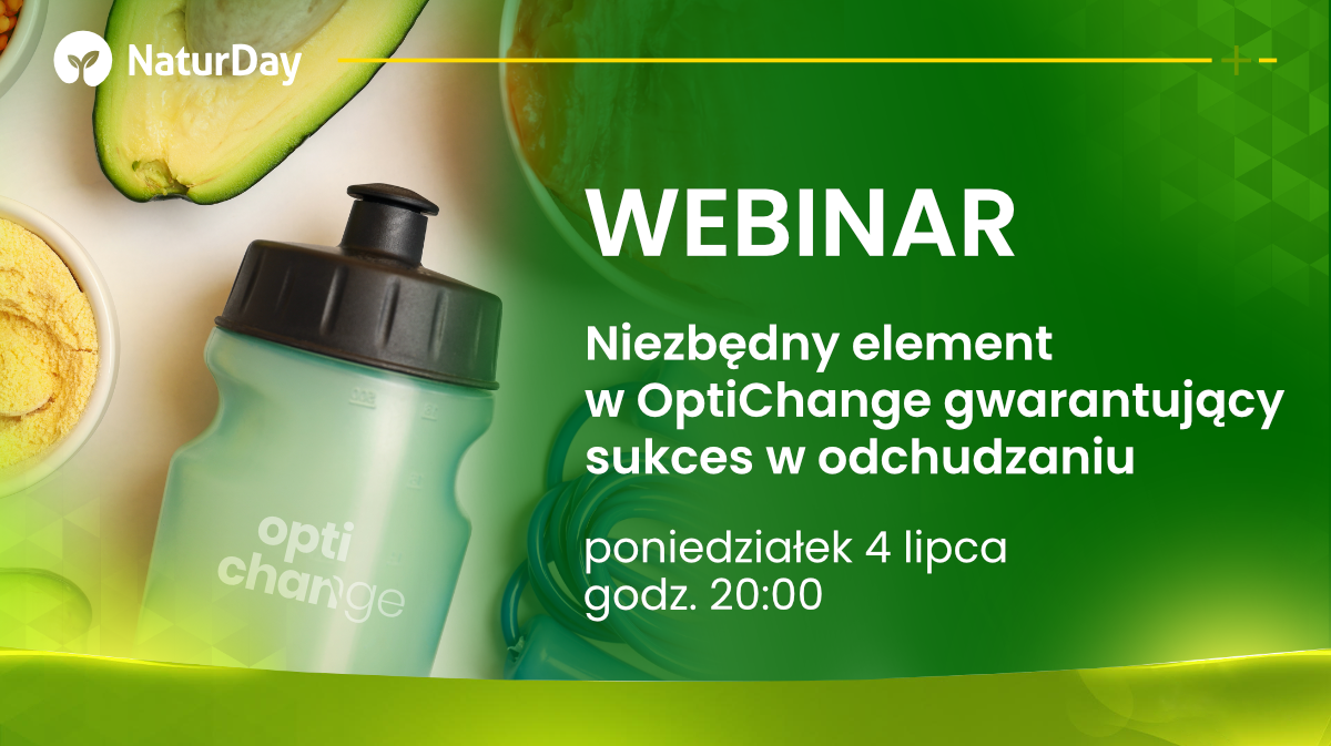 Uwaga webinar! Niezbędny element w OptiChange gwarantujący sukces w odchudzaniu