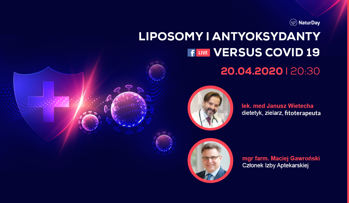 Liposomy i antyoksydanty versus Covid 19! 