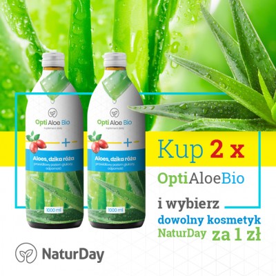 NaturDay - Aloe packet with cosmetic