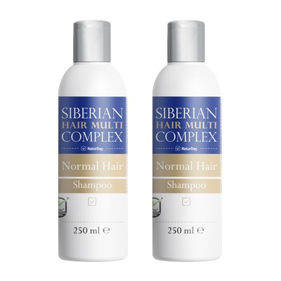 NaturDay - Szampon Siberian Hair Multi Complex x 2
